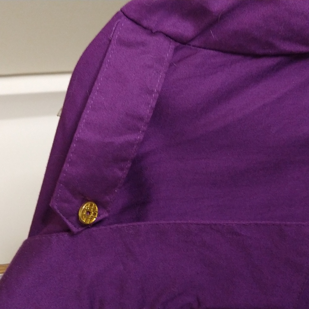 Jaclyn Smith Purple Button Down Sz 2X - Picture 3 of 12